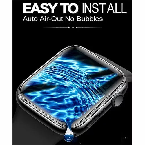 Apple Watch Full 5D UV Glue Tempered Glass Screen Protector