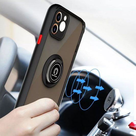 Frosted Hybrid Case With Magnetic Ring Stand – Xiaomi