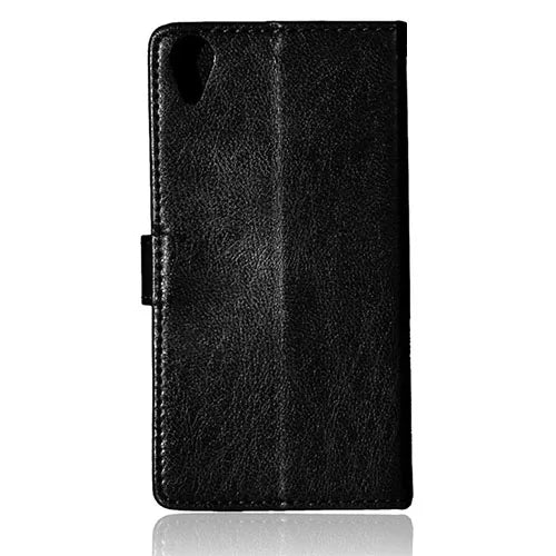 Sony Xperia XA PU Leather Side Opening Wallet Case With Card Slots