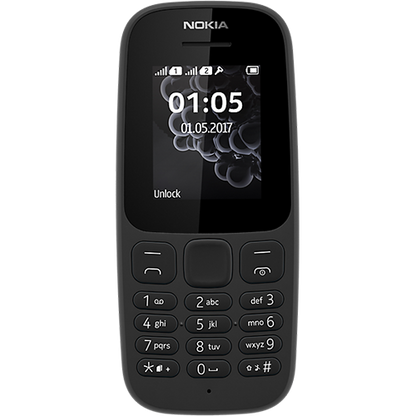 Nokia 105 2017 Dual Sim Unlocked Mobile Phone