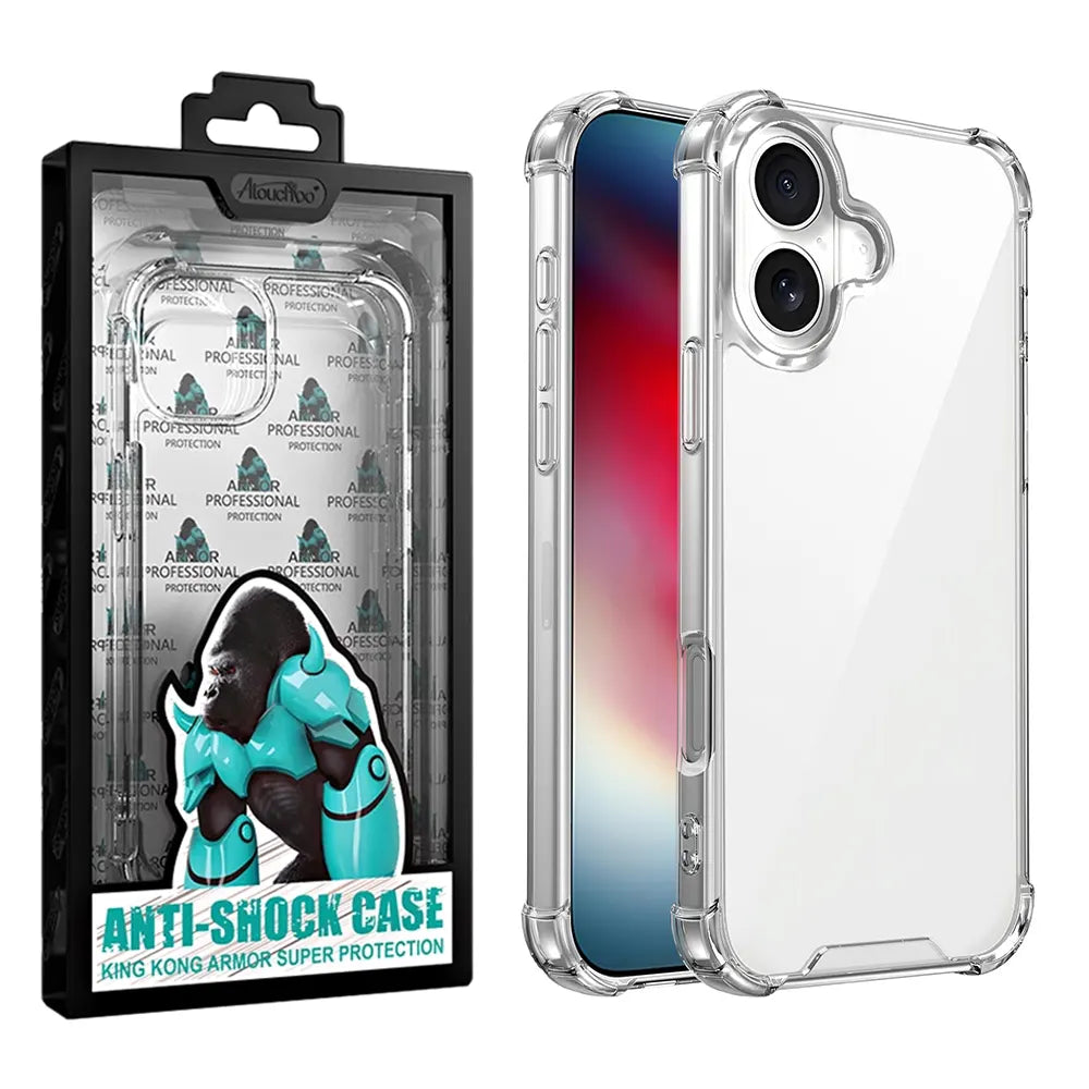 iPhone 17 Genuine Atouchbo Anti-Burst Protective TPU Gel Case