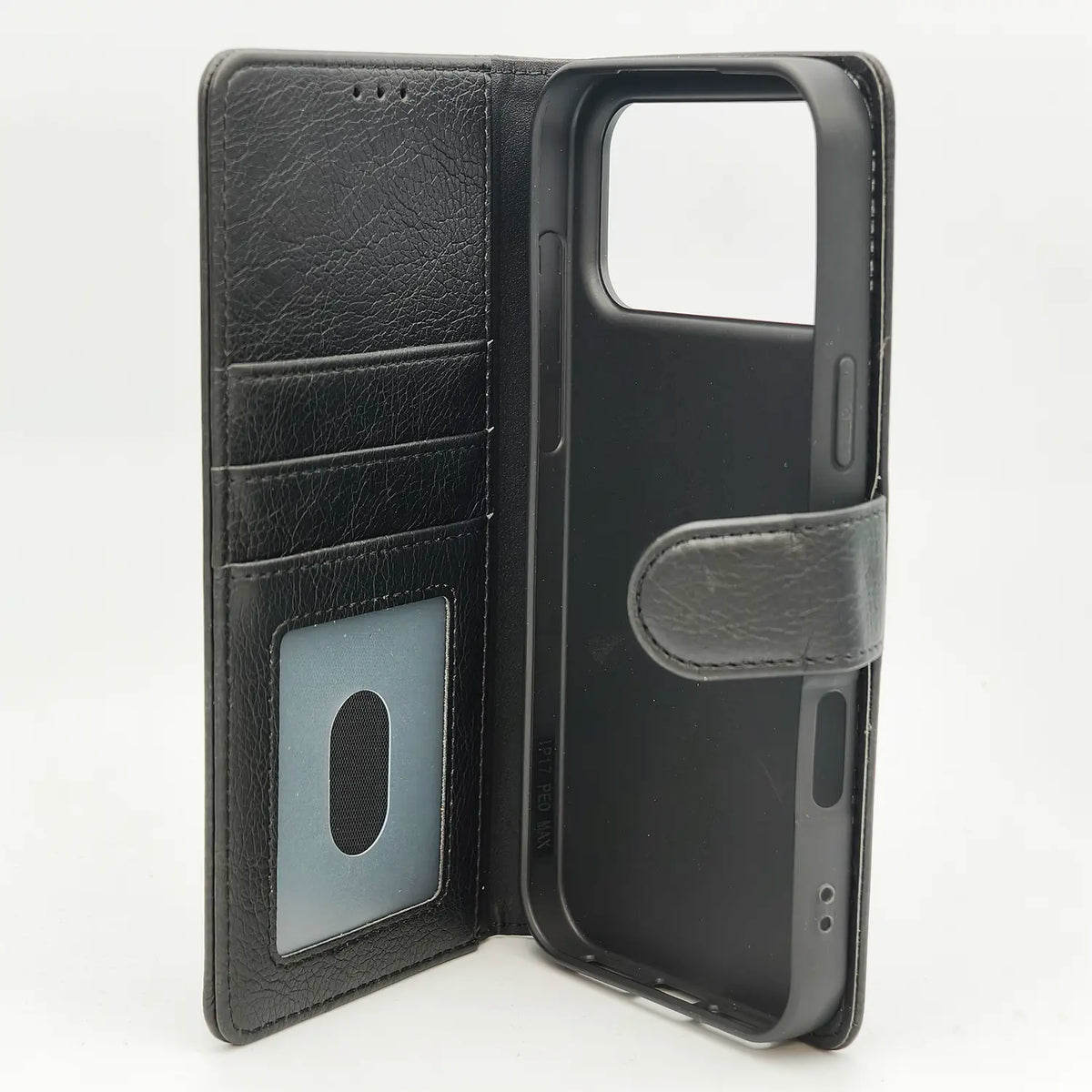 iPhone 17 Pro Max / 18 Pro Max Premium PU Style Leather Wallet Book Case Cover Card Holder