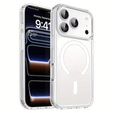 iPhone 17 Pro Max / 18 Pro Max Magsafe Charging PC TPU Case Cover