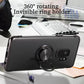 Samsung Galaxy A30 Ultra Thin Clear Gel Chrome Effect Case With Magnetic Ring Stand