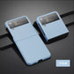 Two Piece Soft Feel PC Protective Shell Case For Galaxy Z Flip 3