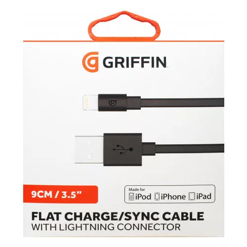 Griffin 9CM Lightning Cable MFI Approved Charge / Sync Cable