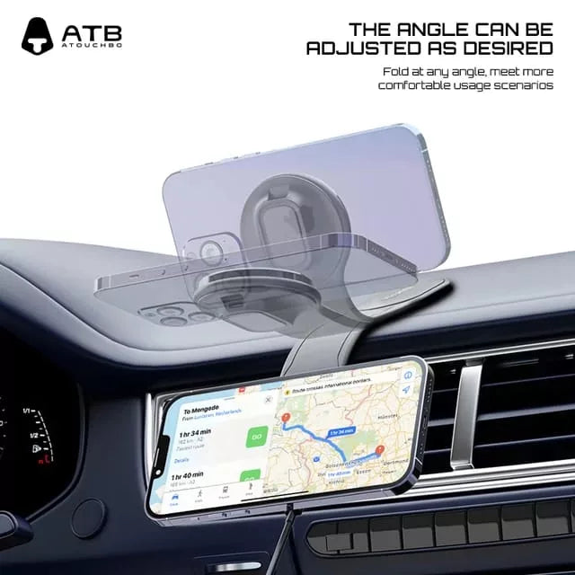 ATB Design Foldable Magnetic 15W Wireless Car Phone Charger