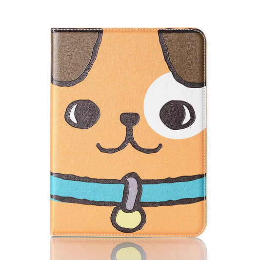 Cute Animal Pet Design Folio Wallet Case Cover With Card Slots For iPad