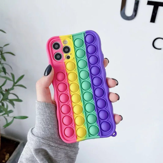 Pop It Fidget Push Bubble Case - iPhone Models