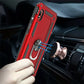 Samsung Galaxy A40 Hybrid Dual-Layer Armor Case With Magnetic Ring Stand