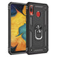 Samsung Galaxy A40 Hybrid Dual-Layer Armor Case With Magnetic Ring Stand