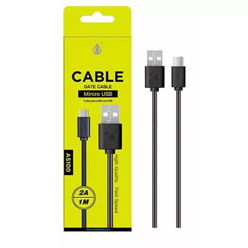 Micro USB 2A 1 Metre Charge / Data Sync Cable – Retail Packed