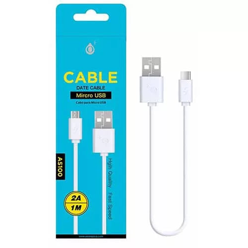 Micro USB 2A 1 Metre Charge / Data Sync Cable – Retail Packed