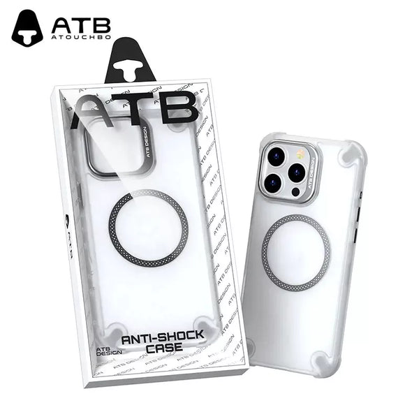 ATB Design MagSafe Anti-Shock Magnetic Charging Case For All iPhone