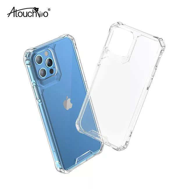 Atouchbo Genuine Anti-Shock Crystal Diamond Shockproof Armor TPU Gel Case - iPhone Series
