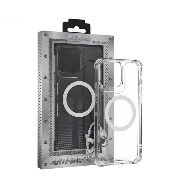 iPhone 13 Atouchbo Genuine Advanced Magnetic Charging Anti-Shock Shockproof TPU Gel Case