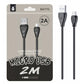 2A 2 Metre Micro USB Charge / Data Sync Cable – Retail Packed
