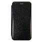 Slim Fitting Fashion Wallet Case With Magnetic Closing &amp; Glitter Effect