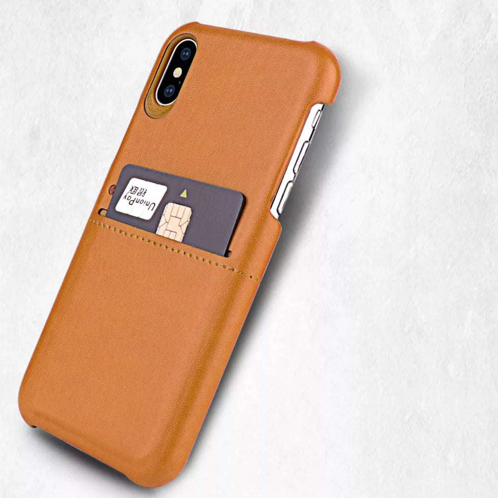 G-Case Cardcool Series Premium PU Leather Case With Card Slot - iPhone X / XS