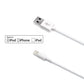 Celly MFI Certified 1 Metre Lightning Compact Cable