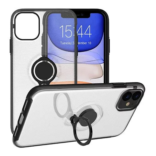 iPhone Slim Fitting Magnetic Ring Stand Case