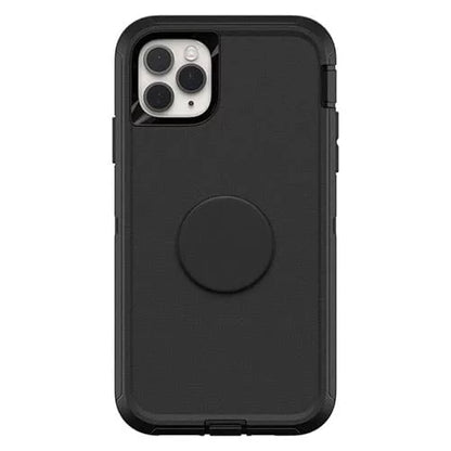 iPhone 11 Heavy Duty Shockproof Rugged Defender Style Case With Pop Stand