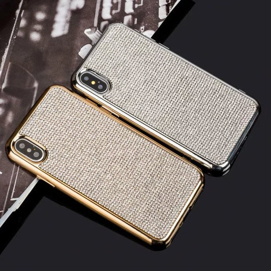 iPhone 7 / 8 Ultra Thin Gel With Chrome Diamond Effect