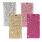 Huawei P20 Lite Slim Fitting Glitter Wallet Case With Magnetic Closing