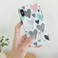 iPhone Heart Design Soft Feel Fashion TPU Case