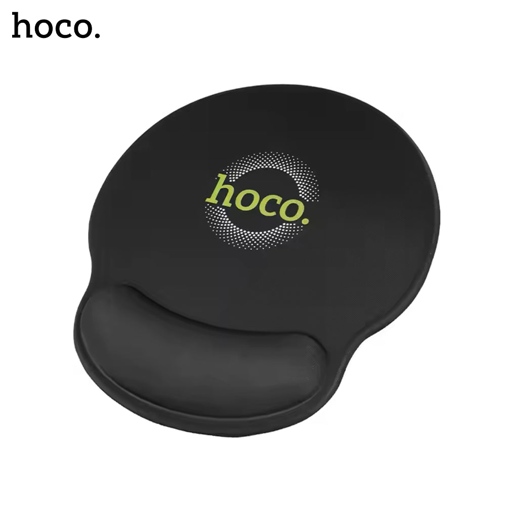 Black Mouse Mat With Wrist Support HOCO GM30