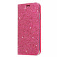 Samsung Galaxy J3 2017 Slim Fitting Glitter Wallet Case With Magnetic Closing