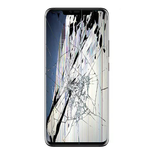 Huawei Mate 20 Pro LCD Screen Touch Digitiser With Frame Battery Repair – Black - Genuine