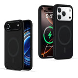 iPhone 17 Series MagSafe Compatible Charging Silicone Case Cover