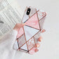 iPhone SE 2020 / 7 / 8 IMD Marble Effect Soft TPU Back Case / Cover