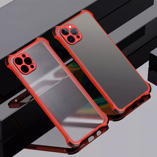 Corner Shockproof Absorbant Matte Finish Raised Camera Area Cover For iPhone 13 Series