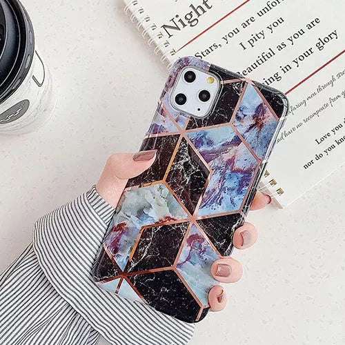iPhone SE 2020 / 7 / 8 IMD Marble Effect Soft TPU Back Case / Cover