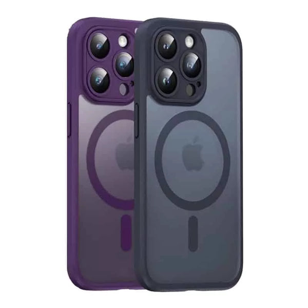 iPhone 15 Frosted Magnetic Magsafe Charging Case