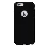 iPhone 6 / 6s Slim Fitting Matte Black TPU Gel Case