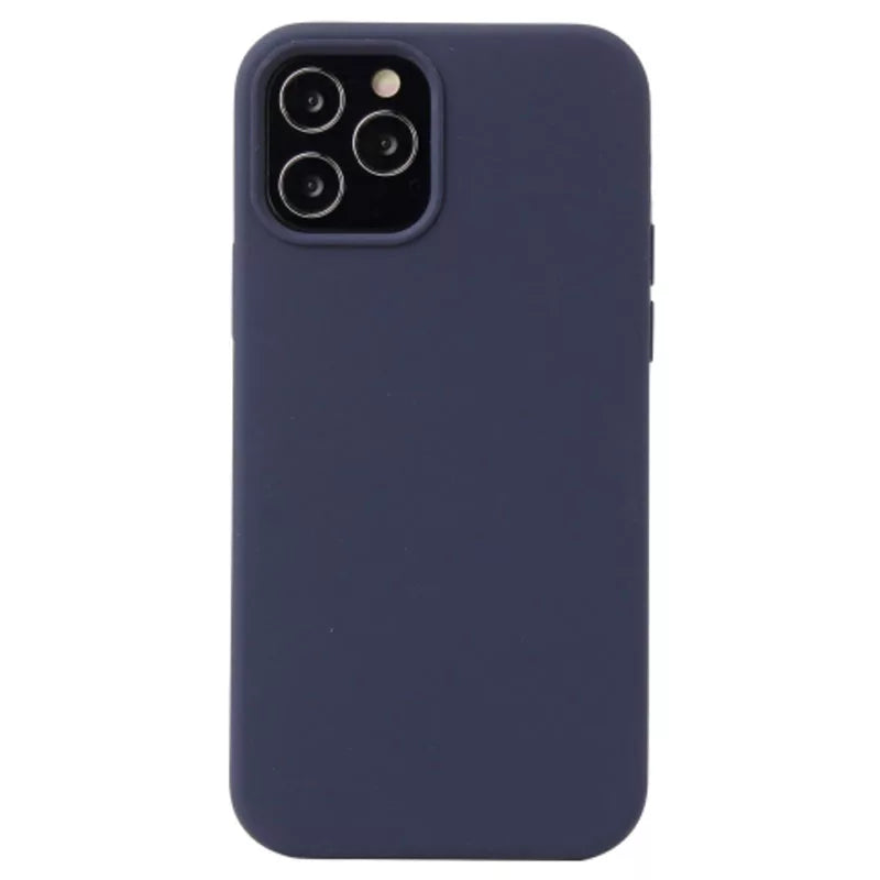 iPhone 12 Silicone Liquid Rubber Soft Feel Case