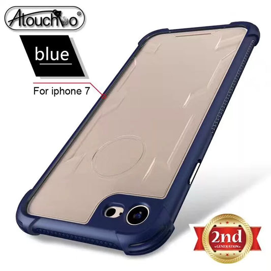 iPhone 7 / 8 King Kong Armor Shockproof Transparent Back Cover