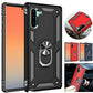 Samsung Galaxy Note 10 Hybrid Dual-Layer Armour Case With Magnetic Ring Stand