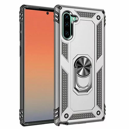 Samsung Galaxy Note 10 Hybrid Dual-Layer Armour Case With Magnetic Ring Stand