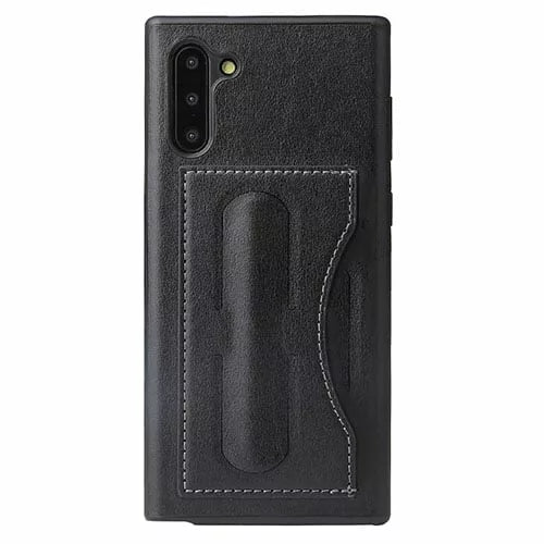 Samsung Galaxy Note 10 PU Leather Back Case With Card Holder Stand