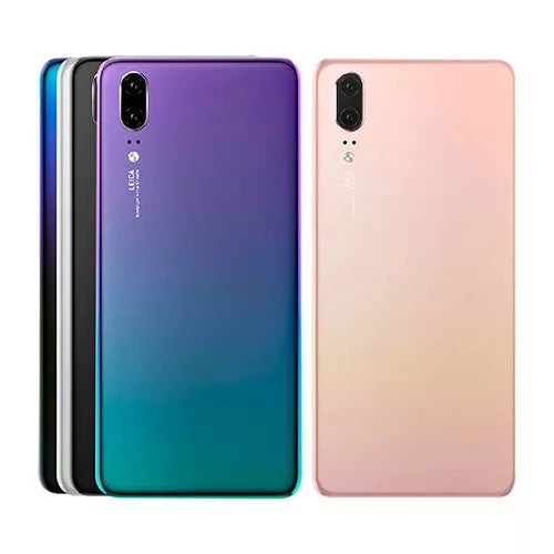 Huawei P20 Rear Back Glass / Battery Cover With Camera Lens Repair - Grade A