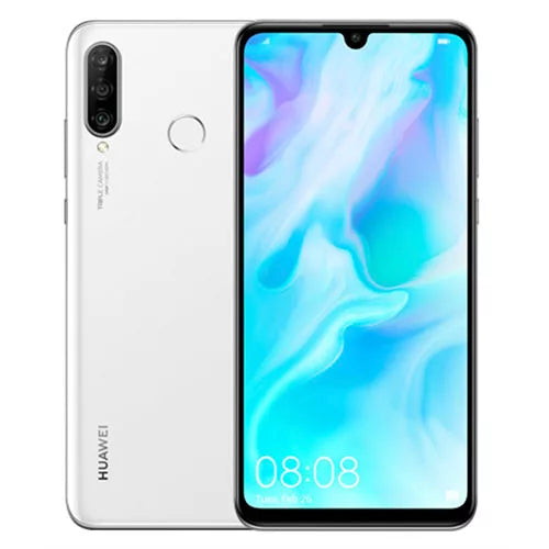 Huawei P30 Lite LCD Screen &amp; Touch Digitiser With Frame &amp; Battery Repair - Peacock Blue
