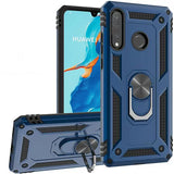 Huawei P30 lite Hybrid Dual-Layer Armour Case With Magnetic Ring Stand