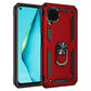 Huawei P40 Lite Hybrid Dual-Layer Armour Case With Magnetic Ring Stand