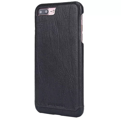 Pierre Cardin Genuine Leather Hard Back Cover / Case - iPhone 7 Plus / 8 Plus