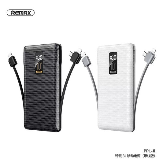 REMAX PPL-11 10000mAh Linon Series USB Portable Power Bank Charger