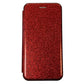 Slim Fitting Fashion Wallet Case With Magnetic Closing &amp; Glitter Effect